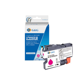 Cartucho de tinta genérico G&,G Brother LC3235XL/LC3233 Magenta – Substitui LC3235XLM/LC3233M