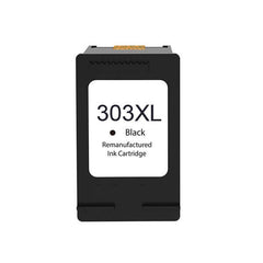 Cartucho de tinta preto remanufaturado HP 303XL - substitui T6N04AE/T6N02A