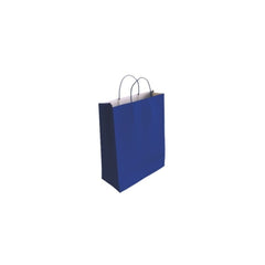 Bismark Saco de Papel Celulose - Medidas 24x8x18cm - Cor Azul