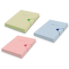 Bismark Carpeta para Proyectos A4 - Medidas 310x230x40mm - Fabricada en Polipropileno - Cierre con Goma - Colores Pastel Surtidos