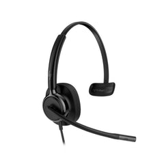 HP Poly Mission 415 Casque Mono avec Microphone - Coussinet en Similicuir Rembourré - Commandes sur le Câble