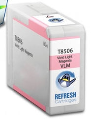 Cartucho de tinta pigmentada genérico Epson T8506 Magenta Light - substitui C13T850600