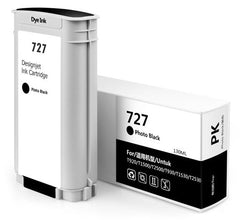 Cartucho de tinta genérico fotográfico preto HP 727 - substitui B3P23A/F9J79A