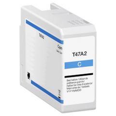 Cartucho de tinta pigmentada genérico Epson T47A2 ciano - substitui C13T47A200