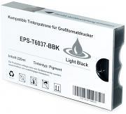 Cartucho de tinta pigmentada genérico Epson T6037 Black Light - substitui C13T603700