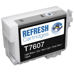 Cartucho de tinta pigmentada genérico Epson T7607 Black Light - substitui C13T76074010