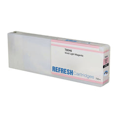 Cartucho de tinta pigmentada genérico Epson T8046/T8246 Magenta Light - Substitui C13T804600/C13T824600