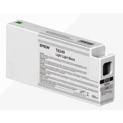 Cartucho de tinta pigmentada genérico Epson T8049/T8249 Black Light - Substitui C13T804900/C13T824900