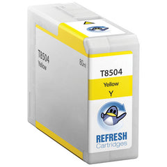 Cartucho de tinta pigmentada genérico amarelo Epson T8504 - substitui C13T850400