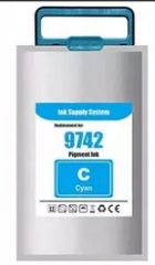 Cartucho de tinta pigmentada genérico Epson T9742 ciano - substitui C13T974200