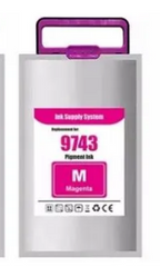 Cartucho de tinta pigmentada genérico Magenta Epson T9743 - substitui C13T974300