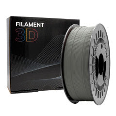 3D PLA MATE Filament - Diameter 1.75mm - Coil 1kg - Color Gray Dark