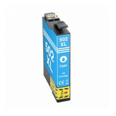 Cartucho de tinta genérico ciano G&,G Epson 502XL - substitui C13T02W24010/C13T02V24010