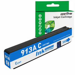 Cartucho de tinta pigmentada genérico G&,G HP 913A ciano - substitui F6T77AE