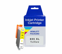Cartouche d'encre générique HP 655 Amarillo - Remplacement CZ112AE