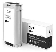 Cartucho de tinta genérico cinza HP 727 - substitui B3P24A/F9J80A