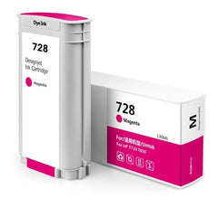 Cartucho de tinta genérico HP 728 Magenta - substitui F9J66A/F9J62A