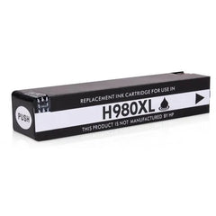Cartucho de tinta pigmentada genérico preto HP 980 - substitui D8J10A