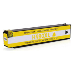Cartucho de tinta pigmentada genérico amarelo HP 980 - substitui D8J09A
