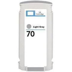Cartucho de tinta pigmentada genérico HP 70 cinza - substitui C9450A