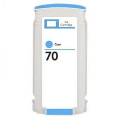 Cartucho de tinta pigmentada genérico azul HP 70 - substitui C9458A