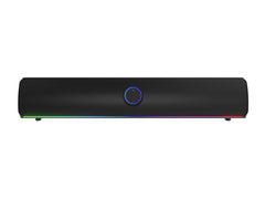 Genesis Helium 312BT 2.0 Soundbar 10W - USB - Bluetooth 5.2 - ARGB Lighting - Black