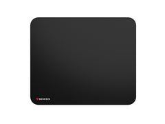 Genesis Carbon 500 Tapis de Souris L Logo - 400X330X2.5MM - Surface en Tissu - Base en Caoutchouc Antidérapante - Couleur Noir