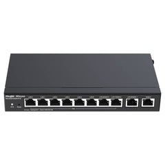 Ruijie RG-EG310GH-P-E Router de Sobremesa - 10 Puertos - 8x PoE+ 110W - 1.5Gbps - Capacidad hasta 300 Usuarios - Gestion en la Nube - Color Negro