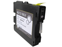 Cartucho de tinta de sublimação genérico preto Ricoh GC21K - substitui 405532/405536