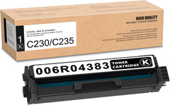 Cartouche de toner noir générique Xerox C230/C235 - Remplace les références 006R04391/006R04383