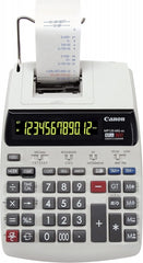 Canon MP120-MG-ES Calculadora de Impresion con Pantalla LCD de 1 Linea 12 Digitos - Impresion en Negro y Rojo - Dise�o de Teclado Espacioso