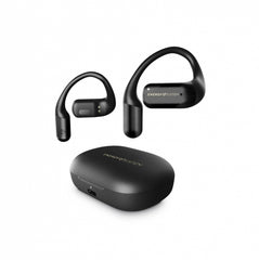 Energy Sistem OpenWave True Wireless Headphones - 25 Hours of Autonomy - Water Resistant - Secure Fit System - Color Black