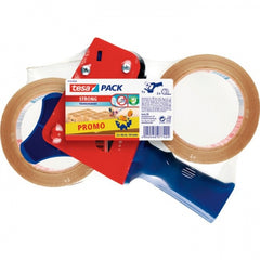 Pack Tesa de Machine à Sceller + 2 Rouleaux de Scellage Transparent 50mm x 66 Mètres