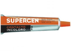 Supergen Cola de Contato Incolor 20ml - Secagem Rápida - Não Contém Tolueno - Resistência ao Envelhecimento e Raios UV