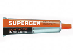 Supergen Cola de Contato Incolor 40ml - Secagem Rápida - Não Contém Tolueno - Resistência ao Envelhecimento e Raios UV