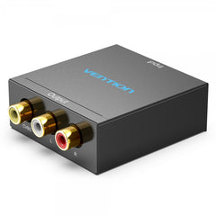 Vention Conversor HDMI Fêmea para RCA Fêmea e MiniUSB Fêmea - Preto