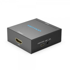 Conversor Vention RCA Fêmea para HDMI Fêmea - MiniUSB Fêmea - Cor Preta