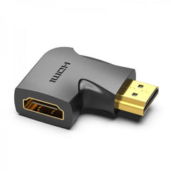 Vention Adaptador HDMI Macho para HDMI Fêmea 4K 90º - Cor Preta