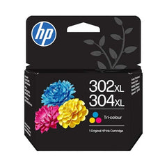 HP 302XL/304XL Tinteiro Cor Original - B7RT8AE/F6U67AE/N9K07AE
