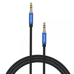 Vention Cabo Estéreo Jack 3.5 Macho para Jack 3.5 Macho - 0,5m - Cor Azul