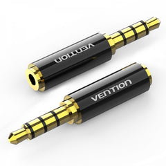 Adaptador Vention Jack 3.5 Macho para Jack 2.5 Fêmea - Preto