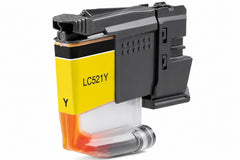 Brother LC521 Tinteiro Amarelo Genérico - Substitui LC521Y