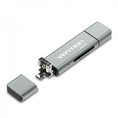 Vention USB 2,0 External Card Reader - Gray