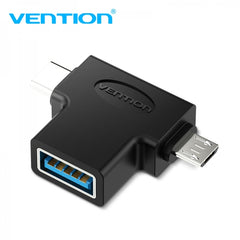 Vention USB 3,0 USB-C Male to MicroUSB Male Adapter - Black
