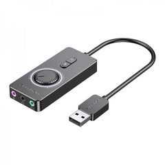 Vention USB A Sound Card to 3x Jack 3,5 Female - Black