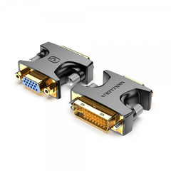 Adaptador Vention DVI Macho para VGA Fêmea - Preto