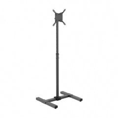 Aisens Tilting and Extendable Floor Stand for 13â€-42†Monitor/TV - High Resistance Steel - Electrostatic Paint - Maximum Vesa 200x200mm - Maximum Load 20Kg - Tilt 0º/+30º - Black Color