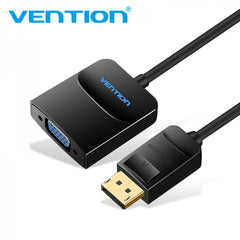 Vention Conversor Displayport Macho a VGA Hembra - 0.15m - Color Black