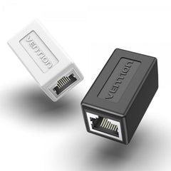 Vention Pack de 5 Adaptadores Conector RJ45 Cat.6 FTP Hembra a Hembra - Color Black