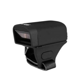 Leitor de código digital portátil AVPos BT02 - Códigos 1D, 2D e QR - USB e Serial - Bluetooth - 300mAh - Cor Preta